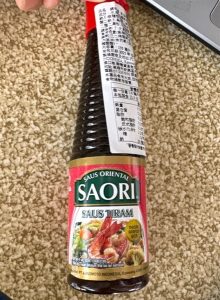 Saori saus tiram 133ml 蠔油