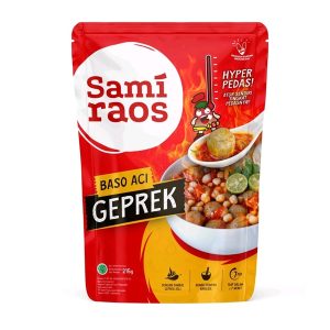 Sami Raos Baso Aci Geprek Pedas