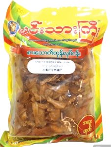 Spicy fried dried small fish