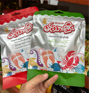 Fried myeik shrimp paste 160G